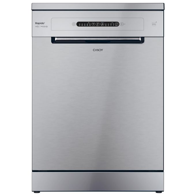 Candy CF 3C7L1S RapidO Lavastoviglie Libera Installazione 13 coperti Classe C 8 programmi 47 dB Wi-Fi (85x59,7x59,8 cm) colore Inox