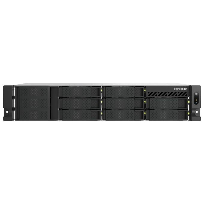 QNAP TS-855EU-8G TS-855eU NAS Rack 2U Intel Atom C5125 8 Core 8 GB DDR4 2 porte 2,5GbE colore Nero