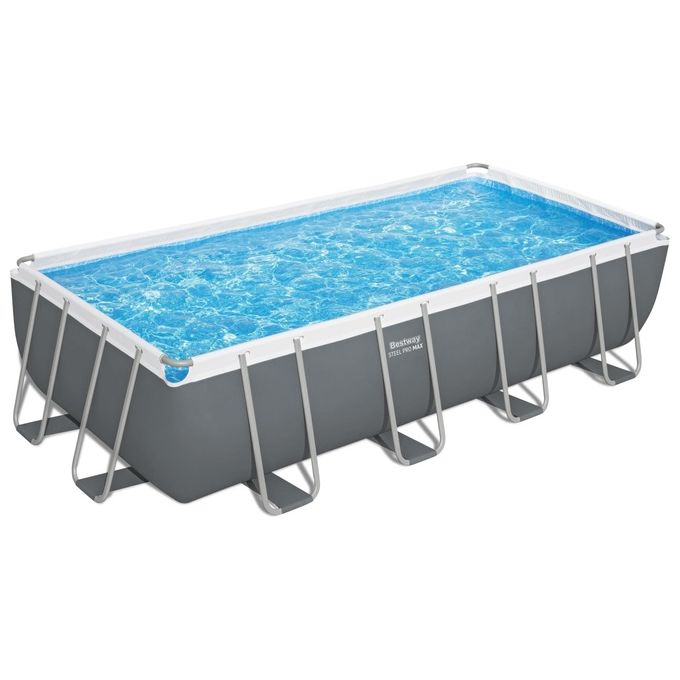 Bestway 56466 Piscina Steel Rettangolare Filtro J3 549x274x122 cm