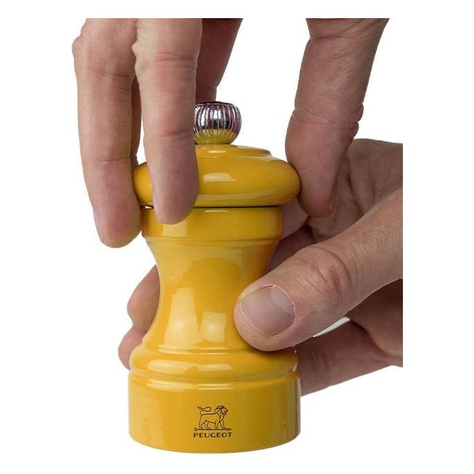 Peugeot Bistro Macinapepe 10cm Zafferano Legno Laccato