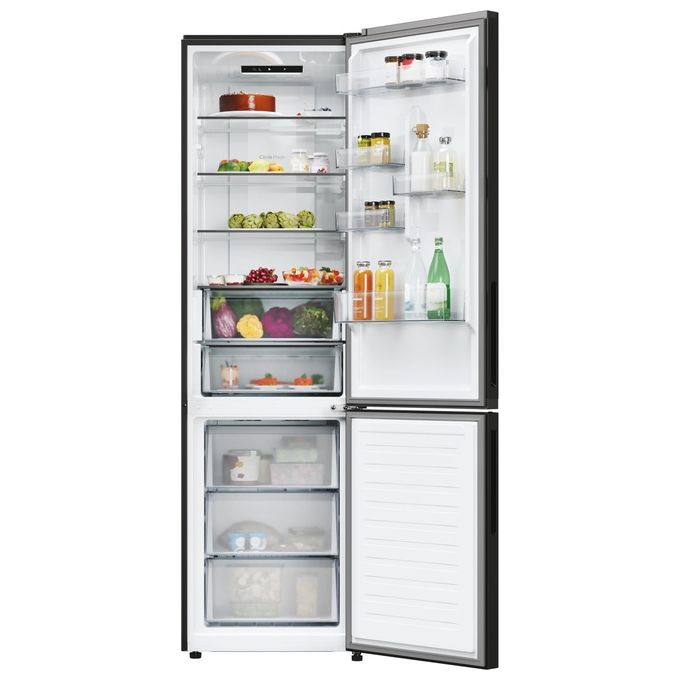 Candy CNCQ2T620EB Fresco 300 Frigorifero Combinato 409 L 205 cm Classe E 38 dB Total No Frost colore Nero