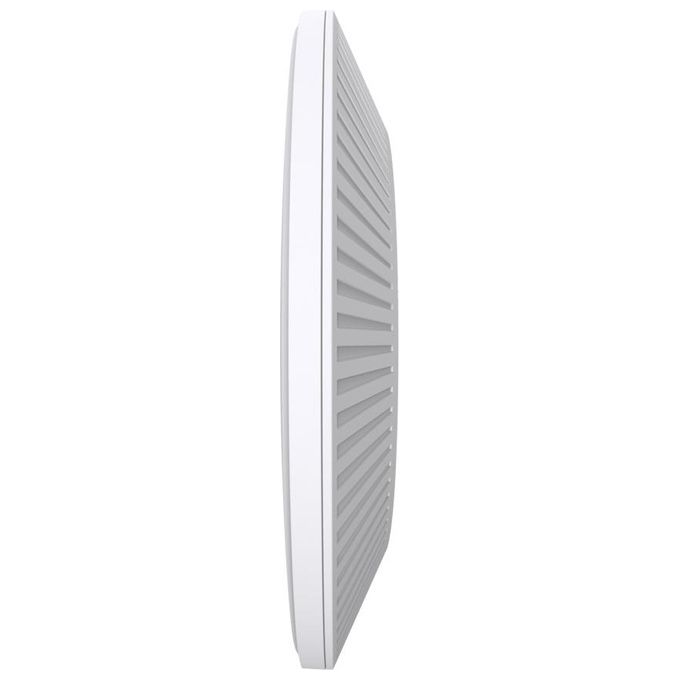 TP-Link EAP673 Omada Access Point Wi-Fi 6 AX5400 Dual Band 2.4 5 GHz PoE+ MU-MIMO Gestione Cloud colore Bianco