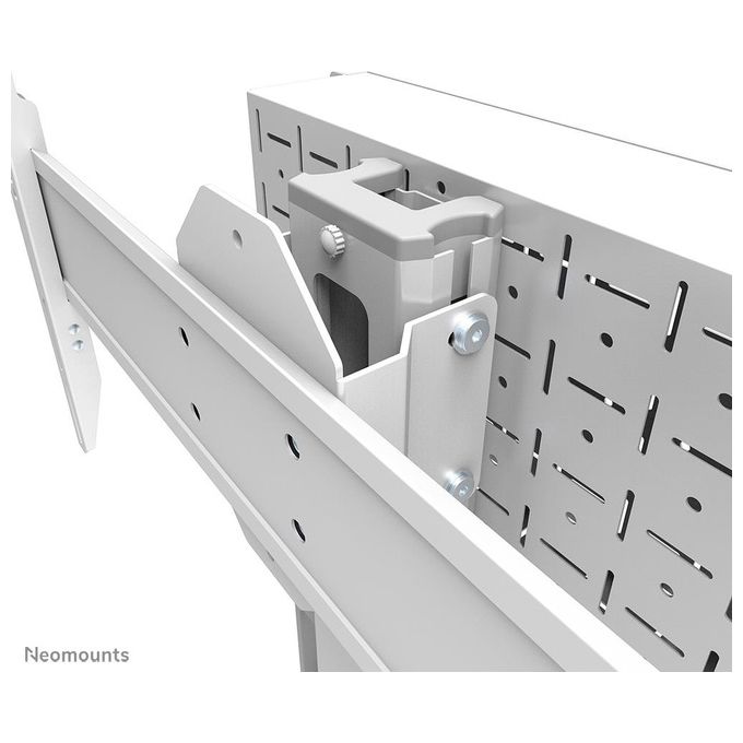 Neomounts FL50S-825WH1 Carrello TV da Pavimento Regolabile in Altezza 37-75'' VESA 100x100-600x400 mm 70 Kg TUV Certificato colore Bianco