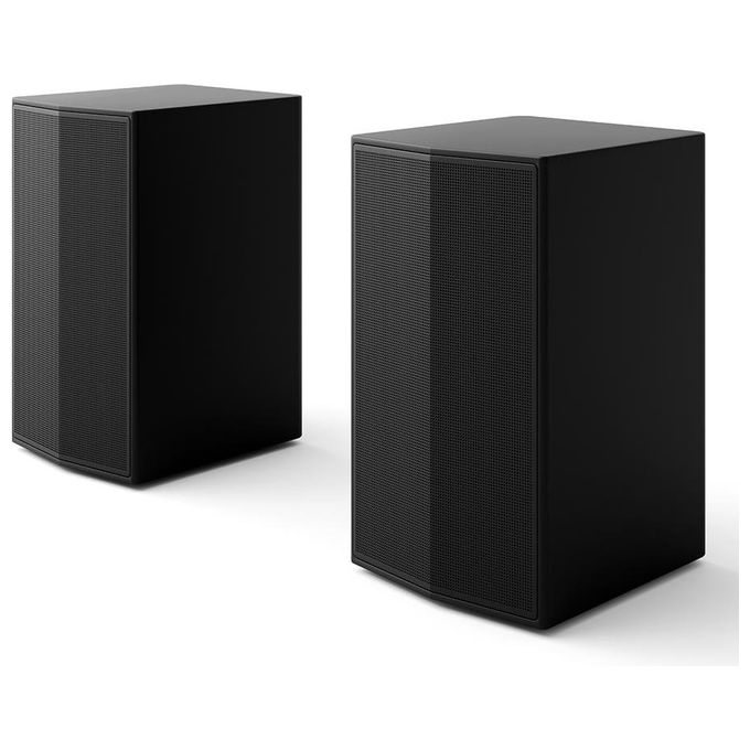 LG SPT8-S Kit Altoparlanti Posteriori Wireless 2.0 canali 100 W compatibile Soundbar LG colore Nero