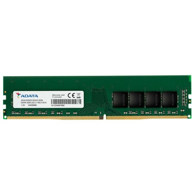 ADATA AD4U320016G22-SGN Premier RAM DDR4 16GB 3200 MHz CL22 1,2V DIMM colore Nero