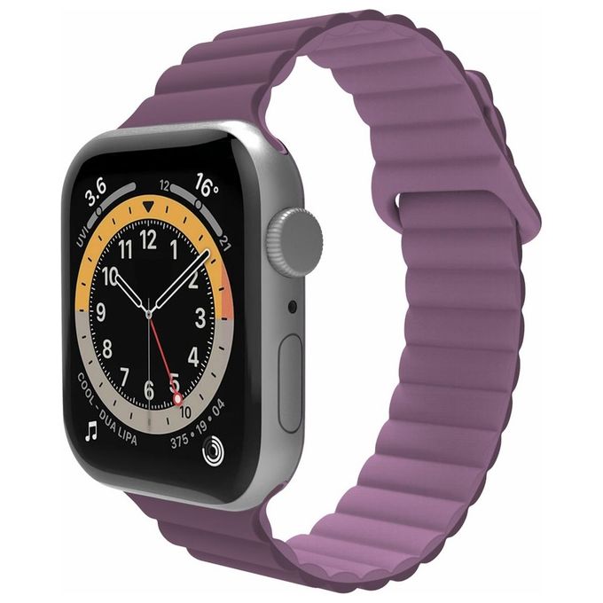 Celly WBand Cinturino per Apple Watch 42-44-45mm Mag Viola