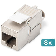 Digitus Modulo Keystone Cat 6a Schermato 8 Pezzi
