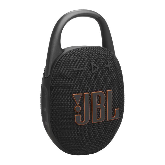 JBL JBLCLIP5BLK Clip 5 Altoparlante Bluetooth Portatile 7W IP67 Waterproof Moschettone Integrato 12h autonomia colore Nero