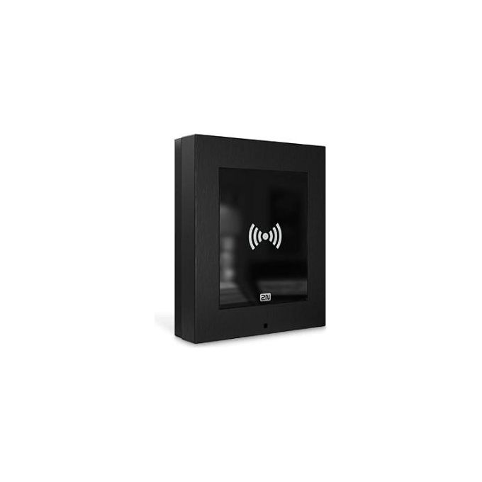 2N 9160344 Access Unit 2.0 Lettore Controllo Accessi RFID 125kHz 13.56MHz NFC PoE IP54 IK08 colore Nero
