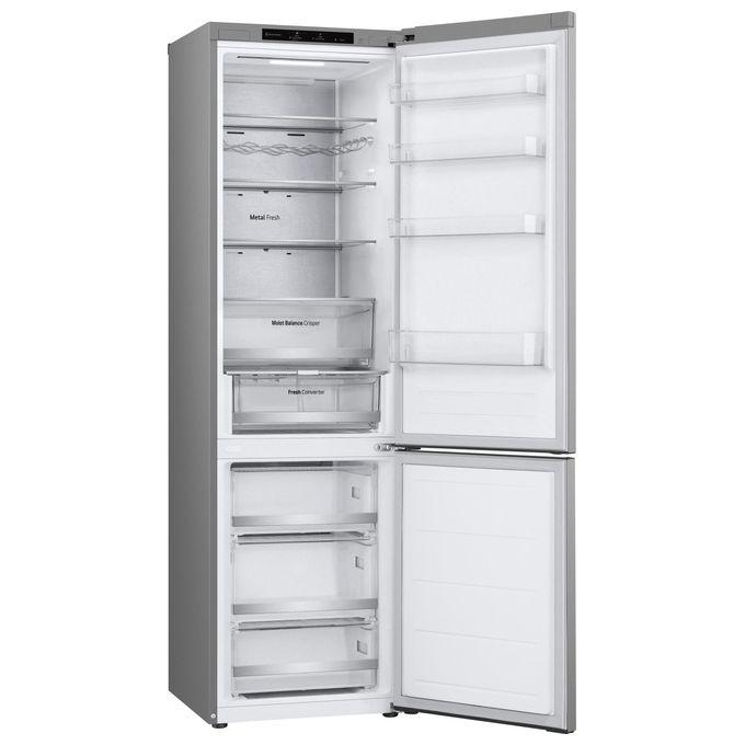 LG GBV5240DPY Frigorifero Combinato 387 L 203 cm Classe D 35 dB Total No Frost Fresh Converter (60x59.5x68.2 cm) colore Argento