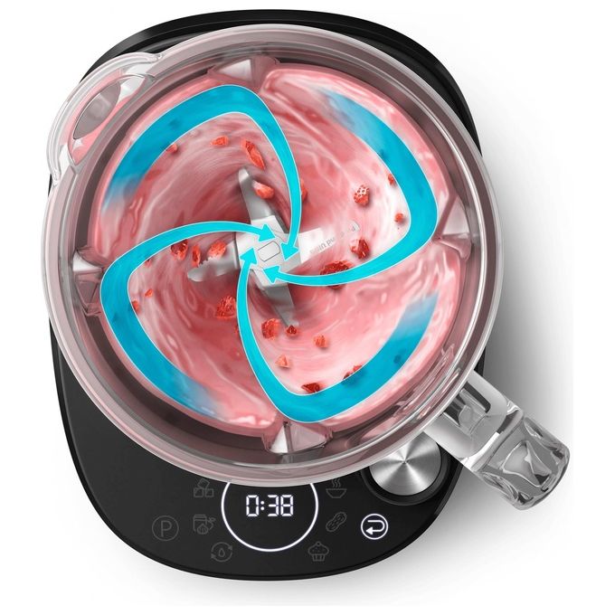 Philips HR3760-00 Serie 7000 Frullatore ad Alta Velocita' 1500 W 2 L 12 Velocita' ProBlend Ultra colore Nero