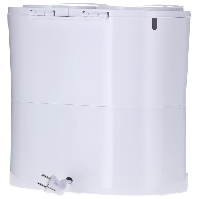 Severin KA 9314 Macchina da caffe' americana con doppia caraffa termica 1 L 2000 W filtro girevole indicatore livello acqua colore Bianco