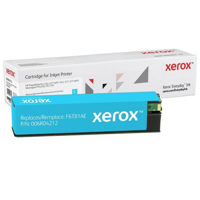 Xerox 006R04212 Everyday Toner Compatibile con HP F6T81AE Alta Capacita' 7000 pagine colore Ciano