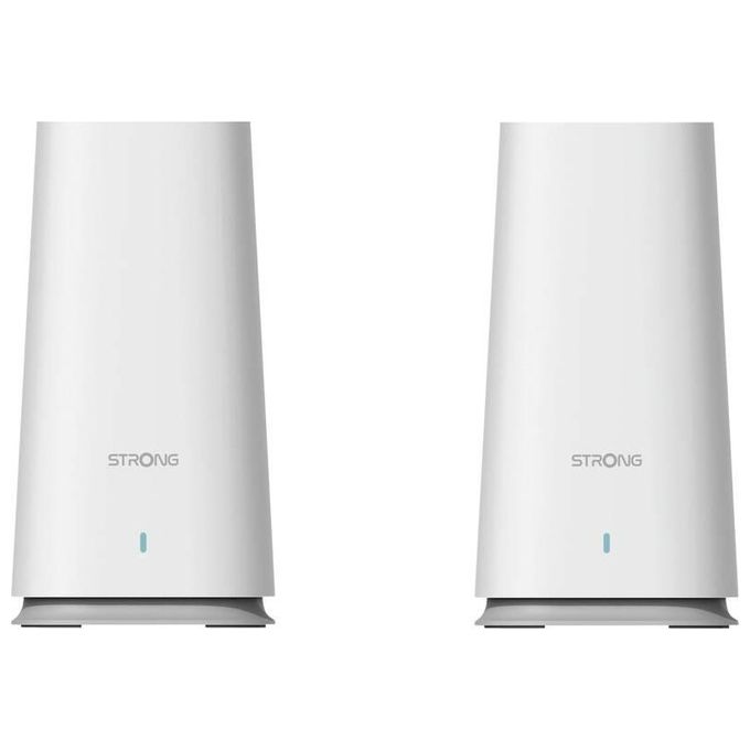 Strong MESHKIT2100 ATRIA Kit Mesh Wi-Fi 5 Dual Band 2100 Mbps 600 m² 2 unita' colore Bianco