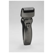 Panasonic ES-RW33-H503 Rasoio Uomo WetandDry a 2 Lame Tagliabasette a Scomparsa Design Ergonomico Ricaricabile Grigio Scuro