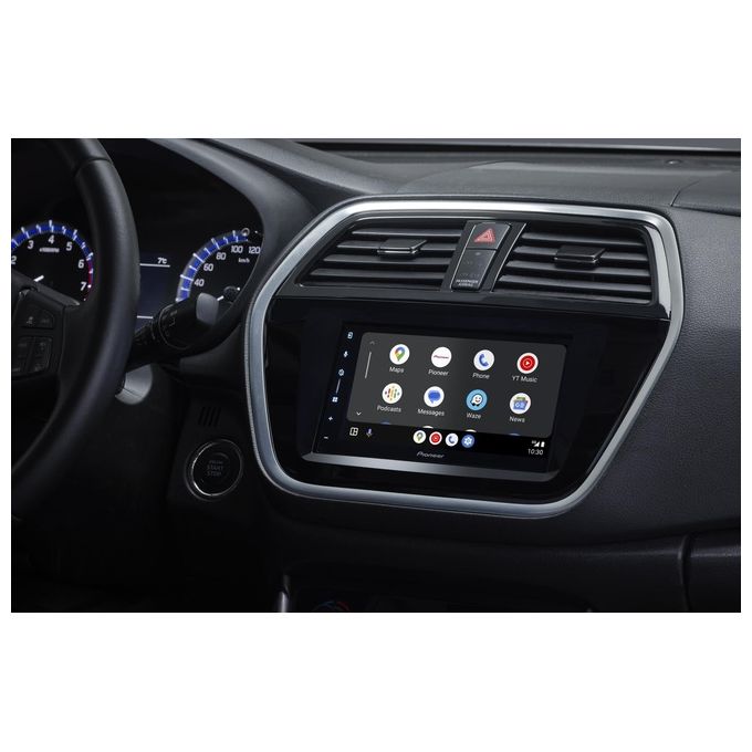 Pioneer SPH-DA77DAB Ricevitore multimediale per auto 2 DIN touch screen 6,8'' DAB+ FLAC Wi-Fi Bluetooth Apple CarPlay Android Auto colore Nero