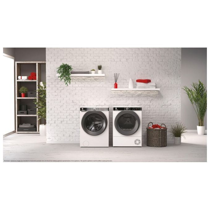 Hoover HWP49AMBC7-1-S Lavatrice caricamento frontale 9 Kg Classe A 1400 giri 53 cm Inverter Vapore