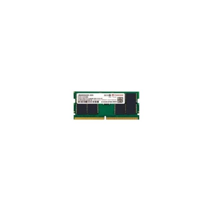 Transcend JM5600ASE-32G JetRam Modulo Memoria 32 GB DDR5 5600 MT-s 1.1V SO-DIMM CL46 colore Nero
