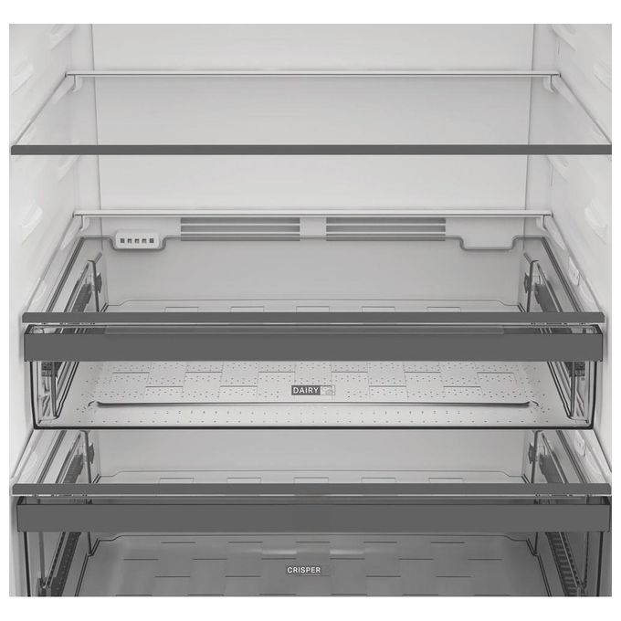 Whirlpool WHD2 6472 X4E Frigorifero Doppia Porta 477 L 187 cm Classe E No Frost 38 dB 6° Senso Inverter colore Acciaio Inox