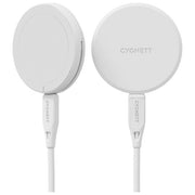 Cygnett CY5062CCRGP ChargePuck Caricatore Wireless Qi2.0 15 W USB-C colore Bianco