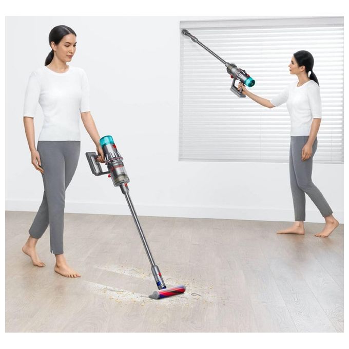 Dyson 492711-01 V12 Origin Aspirapolvere a Bastone 2 in 1 Senza Filo HEPA 120 AW 60 min 2,2 Kg colore Nichel