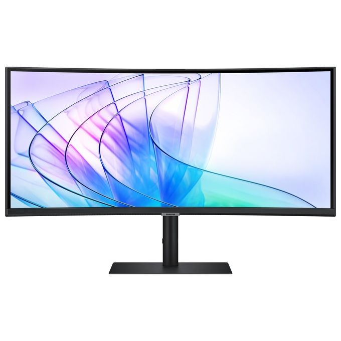 Samsung LS34C652VAUXEN ViewFinity S65VC Monitor PC 34'' UltraWide QHD VA Curvo 100Hz 5ms HDR10 FreeSync colore Nero