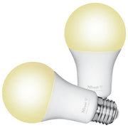 TRUST 71298 Soluzione di Illuminazione Intelligente Lampadina Intelligente Wi-fi Bianco per Casa e Arredamento Smart