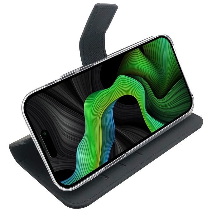 Celly Wally Case per iPhone 15 Pro Nero