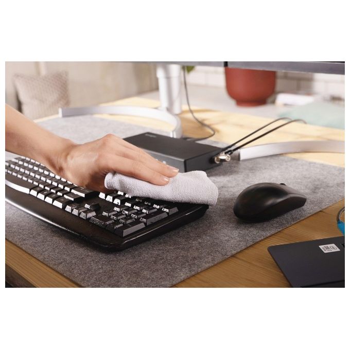Kensington K70315WW Mouse Pro Fit Lavabile con Cavo 1600 DPI USB IP67 colore Nero