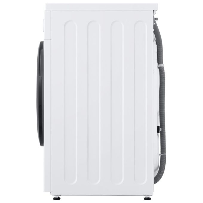 Lg F4NA10S8NWK Lavatrice Slim 8 Kg Classe A Profondita' 47 cm Centrifuga 1400 giri Inverter Vapore colore Bianco