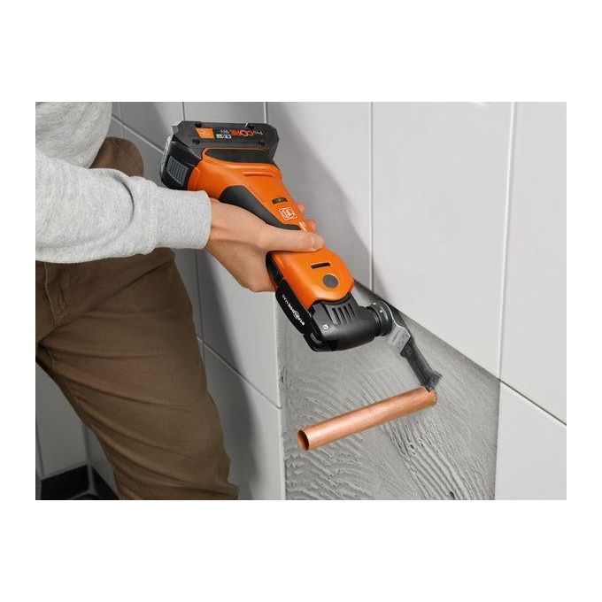 FEIN 71293663000 MultiMaster AMM 700 Max Top AS Multifunzione Oscillante 18 V 10000-19500 rpm Batteria Ioni di Litio con Accessori in L-BOXX colore Nero