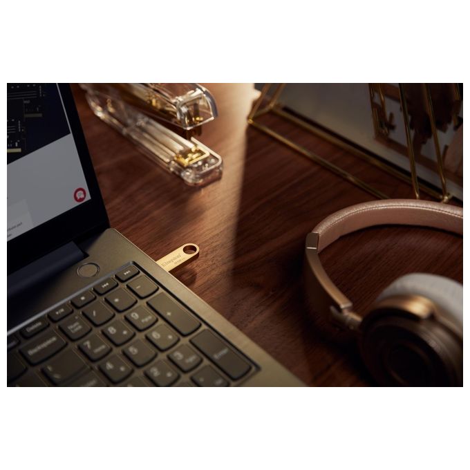 Kingston DTSE9G3512GB DataTraveler SE9 G3 Chiavetta USB 512 GB USB 3.2 Gen 1 220 MB-s lettura 100 MB-s scrittura Metallo colore Oro