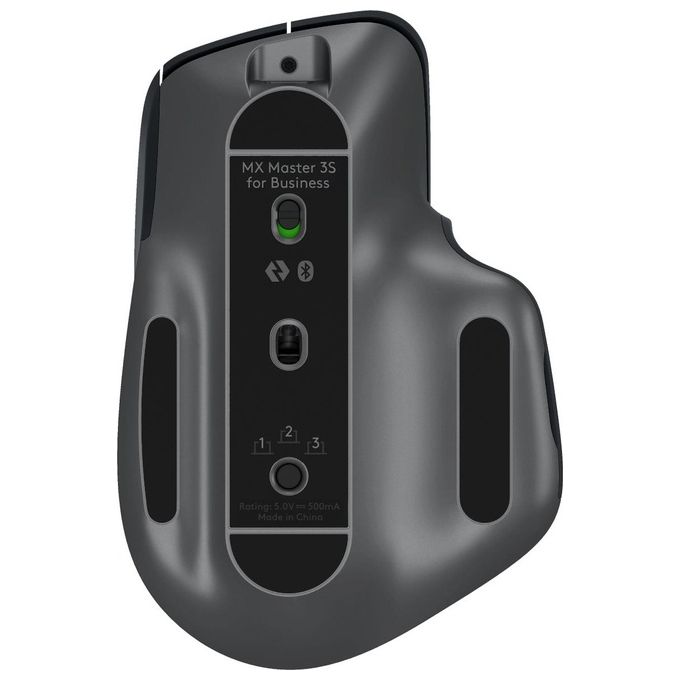 Logitech 910-006582 MX Master 3S Mouse Wireless 8000 DPI Bluetooth Logi Bolt 7 Pulsanti Programmabili colore Grafite