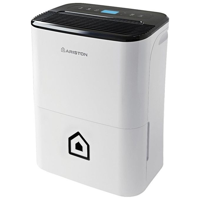 Ariston DEOS 21S Deumidificatore Portatile 21 l-24h per ambienti fino a 47 m² 395 W 41 dB colore Bianco e Nero