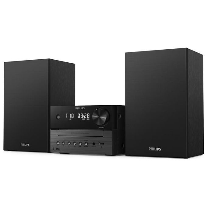 Philips TAM3505M2-12 Micro Hi-Fi DAB DAB+ FM Bluetooth 5.4 Auracast Lettore CD USB 20W colore Nero
