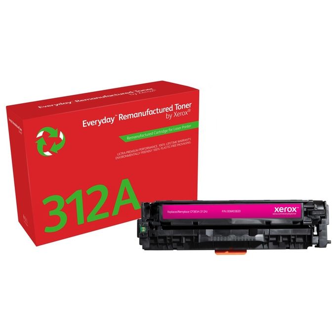 Xerox 006R03820 Everyday Toner Rigenerato Compatibile HP 312A CF383A Resa 2700 pagine colore Magenta
