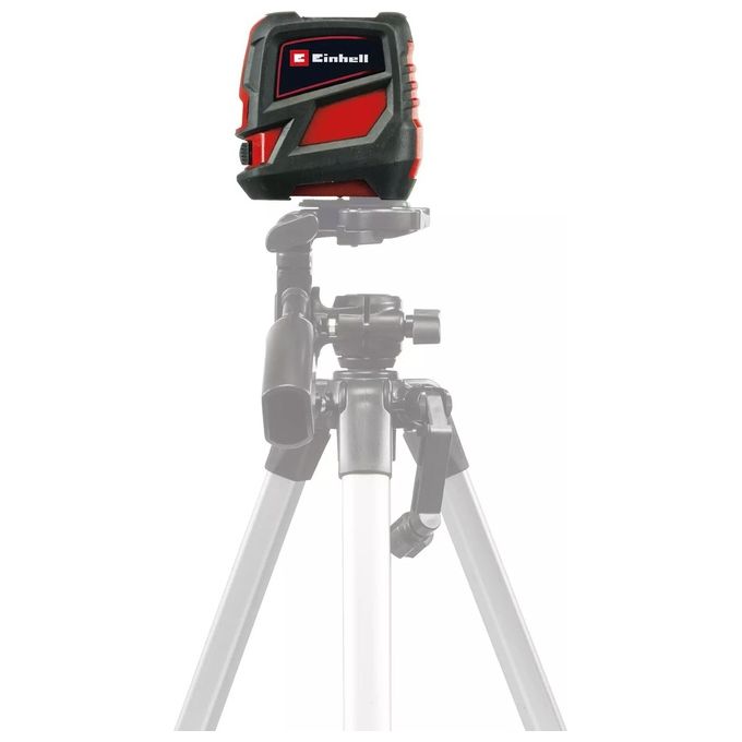Einhell 2270109 TC-LL 2 G Livella Laser a Raggio Incrociato 16 m Autolivellante Laser Verde Classe II colore Nero Rosso