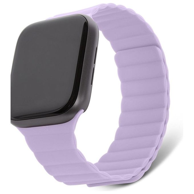 Decoded Silicone Traction Lite Strap Ultra per Apple Watch 49-45-44-42mm Lavanda