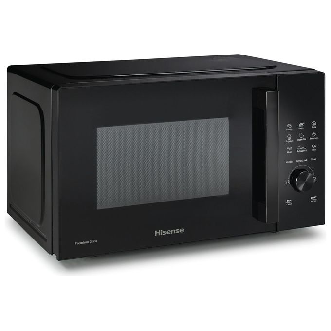 Hisense H23MOBSD1H Forno a microonde Solo 23 L 800 W 9 Programmi Rivestimento Ceramico colore Nero