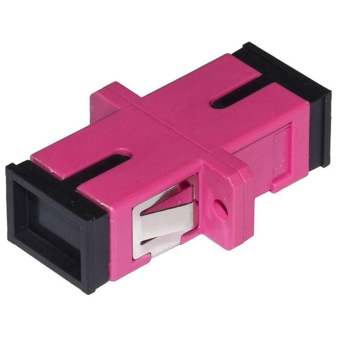 Link adattatore fibra ottica sc-sc multimode simplex om4