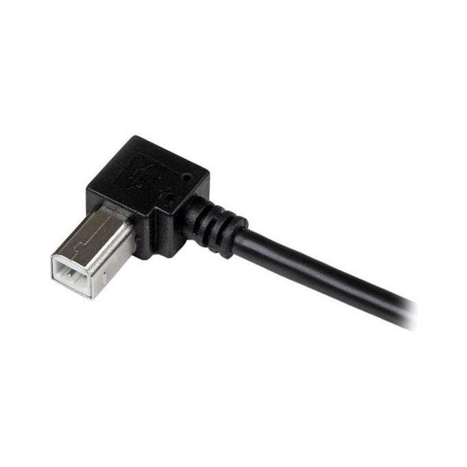 StarTech Cavo USB 2.0 A a B con angolare destro da 3 m - M-M