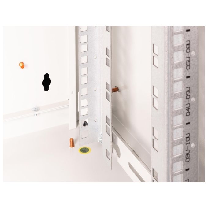 Digitus Armadio 12 Unita' Da Muro Linea Soho (A)600 X ((L)600 X (P)470 Mm. Colore Grigio Chiaro (Dn-19 12-U)