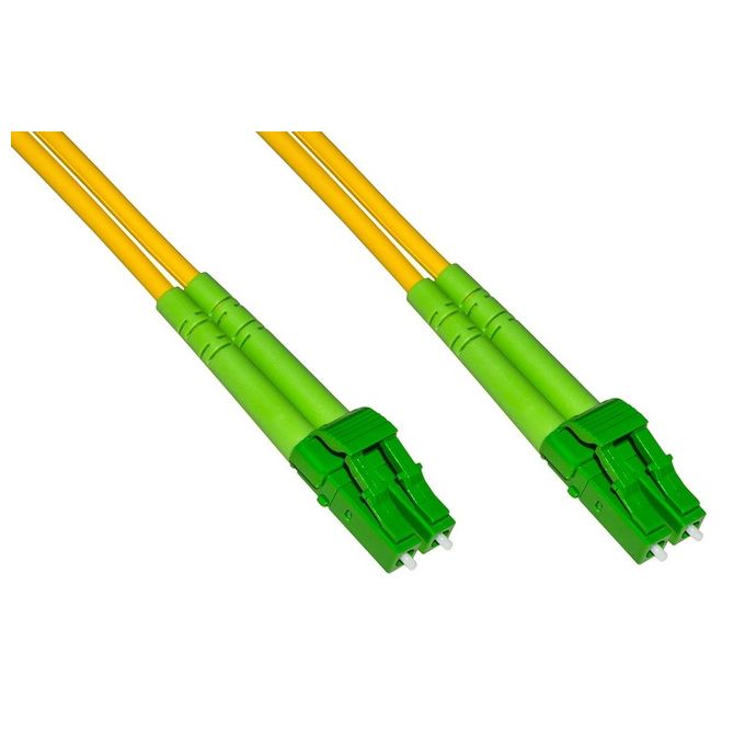 Link cavo fibra ottica apc lc a apc lc singlemode duplex  mt.10