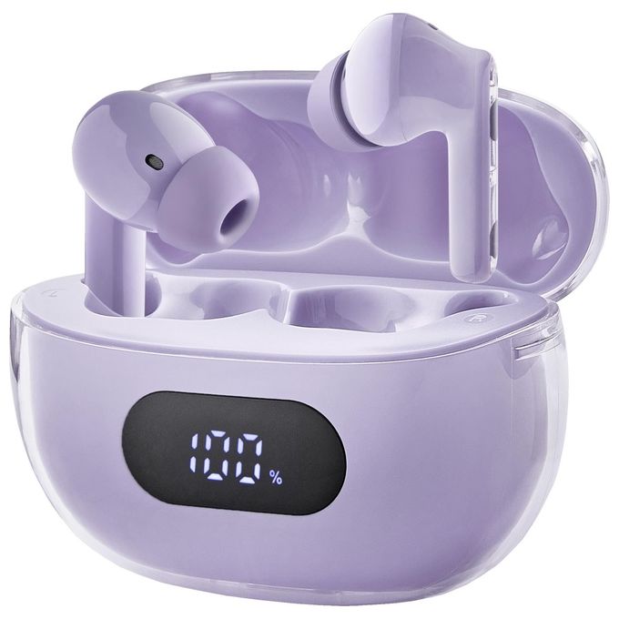Intenso T313AE Buds Plus Auricolari TWS Bluetooth 5.4 ANC ENC 25h autonomia colore Viola