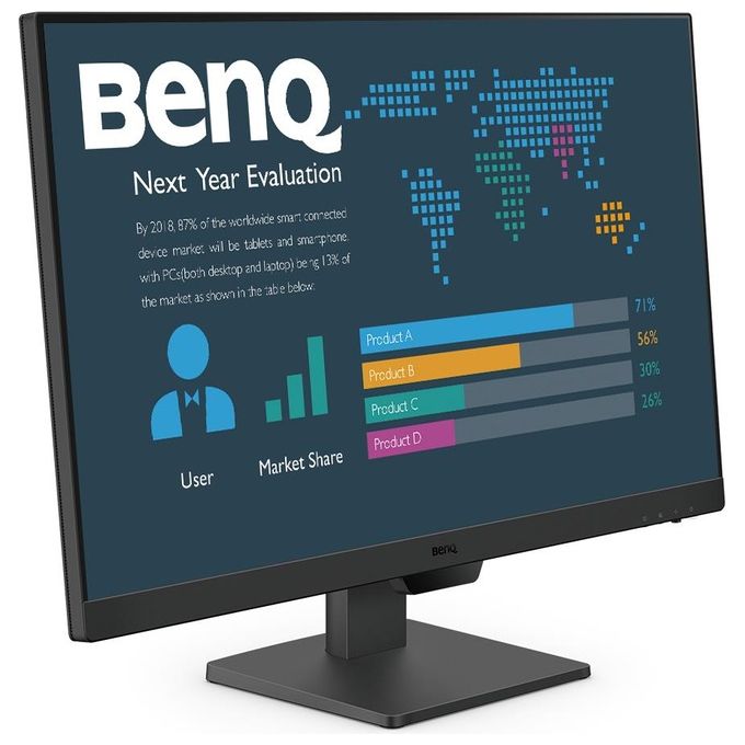 BenQ 9H.LM6LJ.LBE BL2790 Monitor 27'' Full HD IPS 100Hz 5ms con Altoparlanti Integrati e Tecnologia Eye Care colore Nero
