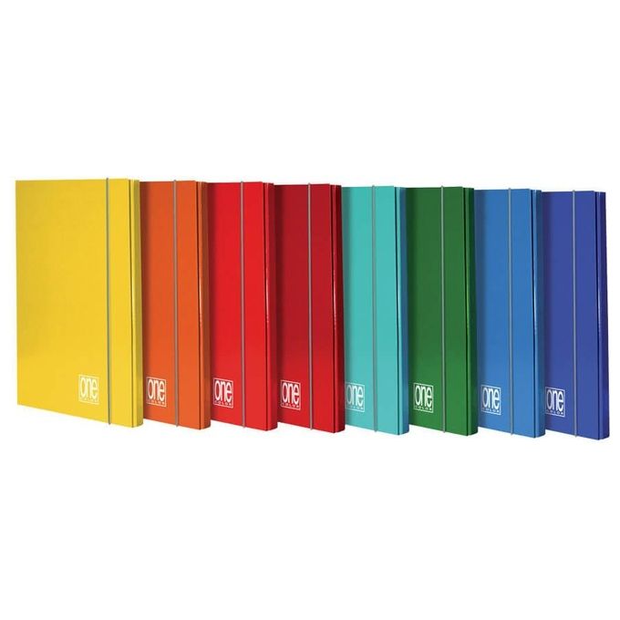 Blasetti Confezione 6 Cartellette a 3 Lembi One Color 26x35x1,2cm