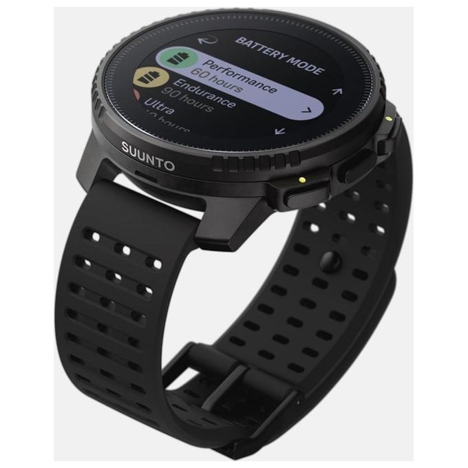 Suunto SS050862000 Vertical Smartwatch Sportivo GPS 49mm 1.4'' 280x280 Zaffiro 100m Cardio Altimetro Barometro 60 giorni colore Nero