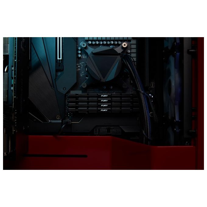Kingston KF436C16RB12K2-32 FURY Renegade Memoria RAM DDR4 32GB 2x16GB 3600MT-s CL16 DIMM 288-Pin 1.35V Dual Channel XMP 2.0 colore Nero