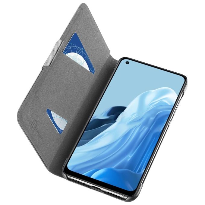 Cellular Line Book Cover per Oppo Reno 8 Pro 5G Nero