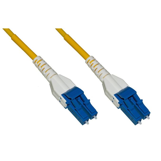 LINK cavo fibra ottica lc a lc singlemode duplex  9-125 mt.1 uniboot